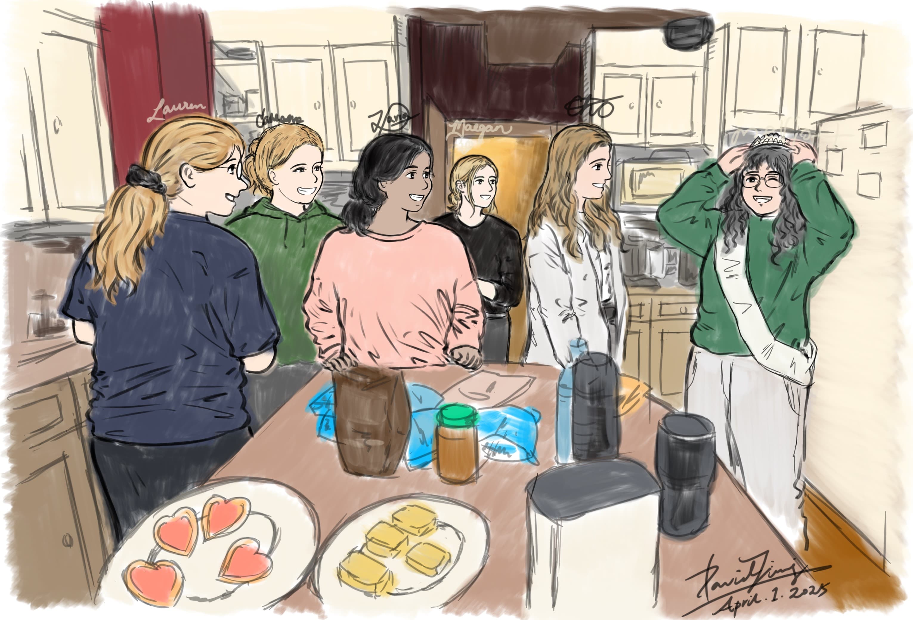 Girls in the Bakery Event